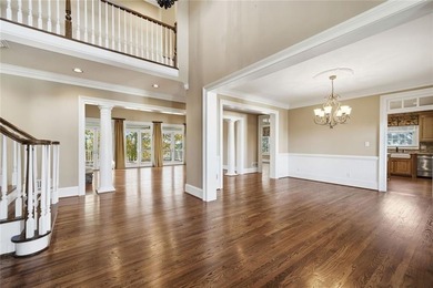 Overlooking the green on Bradshaw Farm's Red Course, this home on The Golf Club At Bradshaw Farm in Georgia - for sale on GolfHomes.com, golf home, golf lot