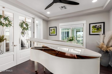 Step into resort-style living in this luxury upgraded home on Poston Butte Golf Club in Arizona - for sale on GolfHomes.com, golf home, golf lot