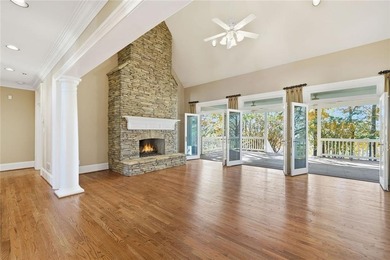 Overlooking the green on Bradshaw Farm's Red Course, this home on The Golf Club At Bradshaw Farm in Georgia - for sale on GolfHomes.com, golf home, golf lot