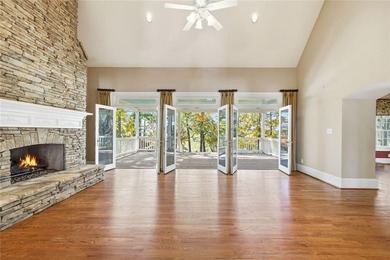 Overlooking the green on Bradshaw Farm's Red Course, this home on The Golf Club At Bradshaw Farm in Georgia - for sale on GolfHomes.com, golf home, golf lot