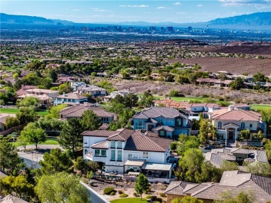 Custom Estate Perched High in the Hills above Green Fairways on Anthem Country Club in Nevada - for sale on GolfHomes.com, golf home, golf lot