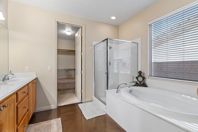 Discover the perfect blend of comfort and convenience in this on Coral Canyon Golf Course in Utah - for sale on GolfHomes.com, golf home, golf lot