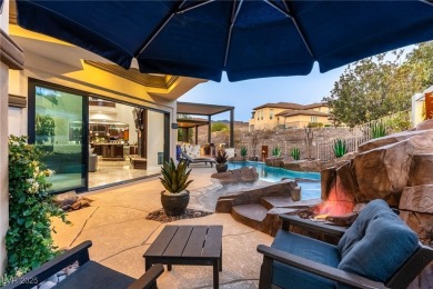 Custom Estate Perched High in the Hills above Green Fairways on Anthem Country Club in Nevada - for sale on GolfHomes.com, golf home, golf lot