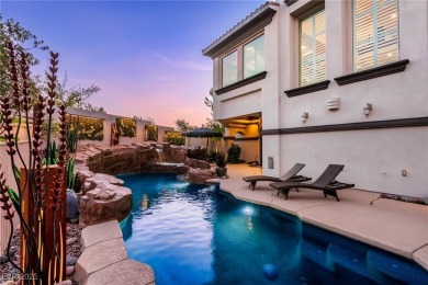 Custom Estate Perched High in the Hills above Green Fairways on Anthem Country Club in Nevada - for sale on GolfHomes.com, golf home, golf lot