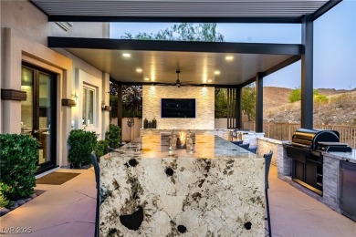 Custom Estate Perched High in the Hills above Green Fairways on Anthem Country Club in Nevada - for sale on GolfHomes.com, golf home, golf lot