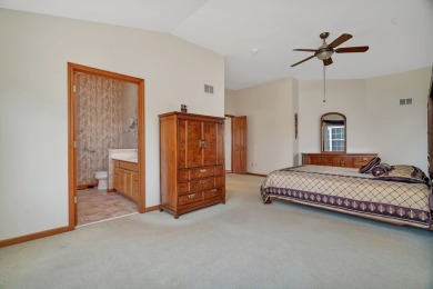 This exceptional home offers one of the finest views of the golf on The Links at Carillon in Illinois - for sale on GolfHomes.com, golf home, golf lot