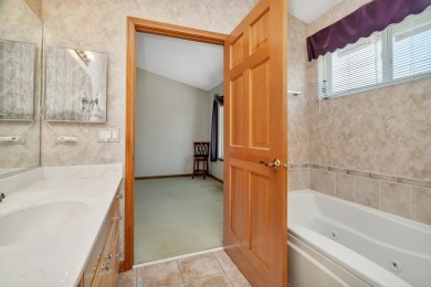This exceptional home offers one of the finest views of the golf on The Links at Carillon in Illinois - for sale on GolfHomes.com, golf home, golf lot
