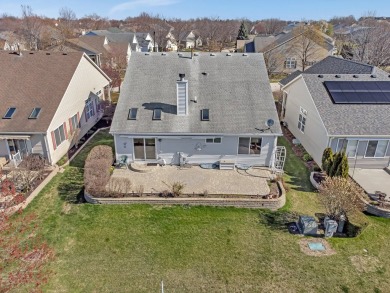 This exceptional home offers one of the finest views of the golf on The Links at Carillon in Illinois - for sale on GolfHomes.com, golf home, golf lot
