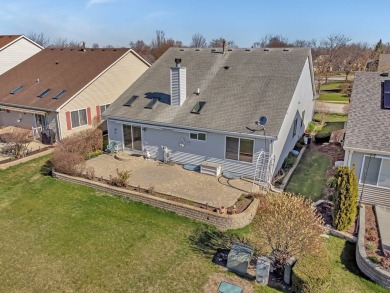 This exceptional home offers one of the finest views of the golf on The Links at Carillon in Illinois - for sale on GolfHomes.com, golf home, golf lot