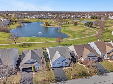 This exceptional home offers one of the finest views of the golf on The Links at Carillon in Illinois - for sale on GolfHomes.com, golf home, golf lot