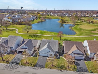 This exceptional home offers one of the finest views of the golf on The Links at Carillon in Illinois - for sale on GolfHomes.com, golf home, golf lot