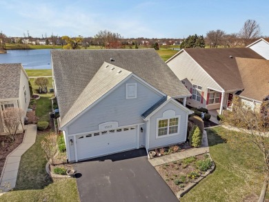 This exceptional home offers one of the finest views of the golf on The Links at Carillon in Illinois - for sale on GolfHomes.com, golf home, golf lot