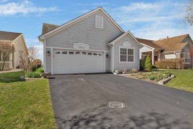 This exceptional home offers one of the finest views of the golf on The Links at Carillon in Illinois - for sale on GolfHomes.com, golf home, golf lot