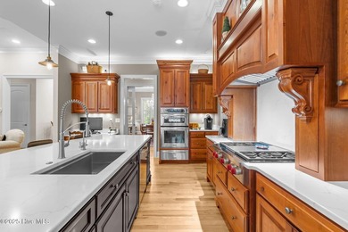 Stately and elegant, this home was built by the highly regarded on Pinewild Country Club of Pinehurst in North Carolina - for sale on GolfHomes.com, golf home, golf lot