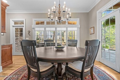 Stately and elegant, this home was built by the highly regarded on Pinewild Country Club of Pinehurst in North Carolina - for sale on GolfHomes.com, golf home, golf lot