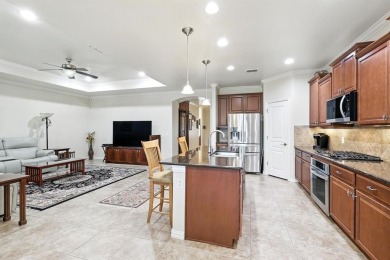 Stunning Tifton Walk Floor Plan located in the vibrant 55+ on Frisco Lakes Golf Course in Texas - for sale on GolfHomes.com, golf home, golf lot