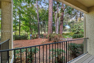 This charming 2-bedroom, 2-bathroom first-floor villa in Port on Port Royal Golf and Racquet Club in South Carolina - for sale on GolfHomes.com, golf home, golf lot