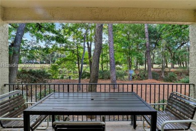 This charming 2-bedroom, 2-bathroom first-floor villa in Port on Port Royal Golf and Racquet Club in South Carolina - for sale on GolfHomes.com, golf home, golf lot