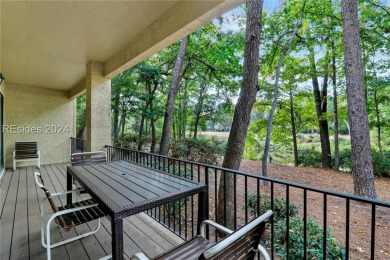 This charming 2-bedroom, 2-bathroom first-floor villa in Port on Port Royal Golf and Racquet Club in South Carolina - for sale on GolfHomes.com, golf home, golf lot