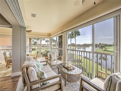 A MILLION DOLLAR view of water, golf, and beautiful sunsets on Estero Country Club in Florida - for sale on GolfHomes.com, golf home, golf lot