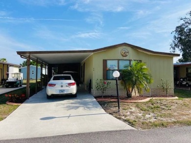 This home is in a 55 plus community with a monthly lot rent of on Crystal Lake Club in Florida - for sale on GolfHomes.com, golf home, golf lot
