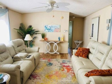 This home is in a 55 plus community with a monthly lot rent of on Crystal Lake Club in Florida - for sale on GolfHomes.com, golf home, golf lot
