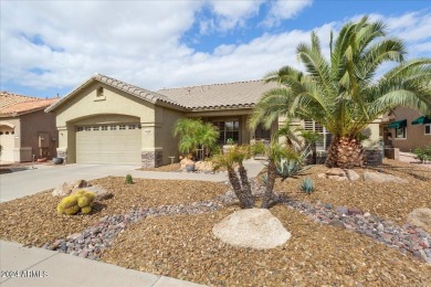 This gorgeous home in a 55+ gated resort offers great curb on Arizona Traditions Golf Club in Arizona - for sale on GolfHomes.com, golf home, golf lot