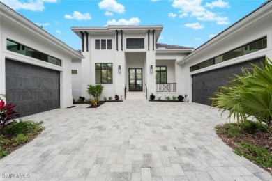 Sparkling brand new construction at the Islands premier on The Sanctuary Golf Club in Florida - for sale on GolfHomes.com, golf home, golf lot