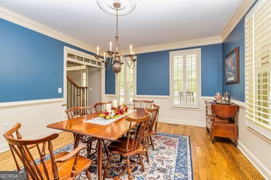 Southern Charm Meets Golf Course Living in Arbor Springs on Coweta Club in Georgia - for sale on GolfHomes.com, golf home, golf lot