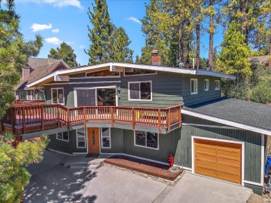This incredible Moonridge home has commanding ski slope and golf on Big Bear Mountain Ski and Golf Resort in California - for sale on GolfHomes.com, golf home, golf lot