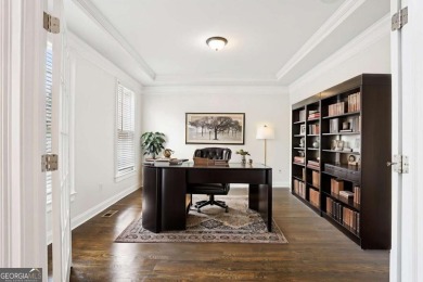 Discover an extraordinary 8,999 square foot sanctuary perfect on Brookstone Golf and Country Club in Georgia - for sale on GolfHomes.com, golf home, golf lot