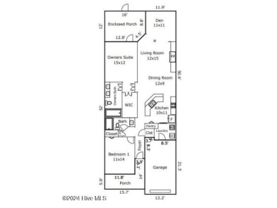 Newly updated, meticulously maintained 1408 square foot on Magnolia Greens Golf Plantation in North Carolina - for sale on GolfHomes.com, golf home, golf lot