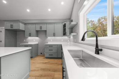 Beautiful new construction home situated on a level lot in the on Lake Tansi Village Country Club in Tennessee - for sale on GolfHomes.com, golf home, golf lot