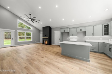 Beautiful new construction home situated on a level lot in the on Lake Tansi Village Country Club in Tennessee - for sale on GolfHomes.com, golf home, golf lot