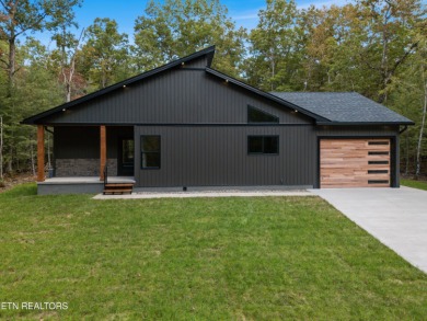 Beautiful new construction home situated on a level lot in the on Lake Tansi Village Country Club in Tennessee - for sale on GolfHomes.com, golf home, golf lot