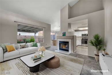 Soak up the sun and style in this vibrant, light-and-bright on TPC at Summerlin in Nevada - for sale on GolfHomes.com, golf home, golf lot