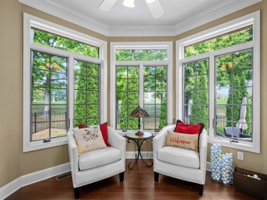 This spacious home boasts stunning views of the Lake and is on Oakland Beach Golf Course in Pennsylvania - for sale on GolfHomes.com, golf home, golf lot