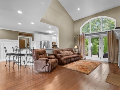 This spacious home boasts stunning views of the Lake and is on Oakland Beach Golf Course in Pennsylvania - for sale on GolfHomes.com, golf home, golf lot