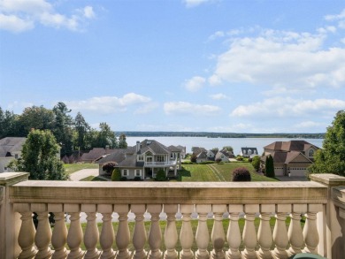 This spacious home boasts stunning views of the Lake and is on Oakland Beach Golf Course in Pennsylvania - for sale on GolfHomes.com, golf home, golf lot