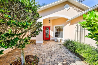 Discover the charm and tranquility in this beautiful 2-bedroom on Timber Pines Golf Course in Florida - for sale on GolfHomes.com, golf home, golf lot