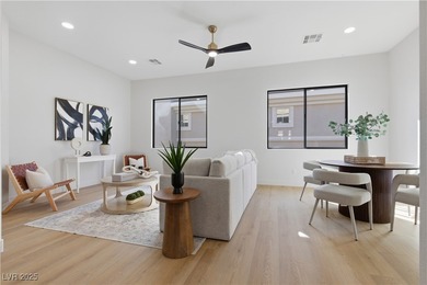 Nestled in guard-gated Eagle Rock community, this stunning home on TPC Las Vegas in Nevada - for sale on GolfHomes.com, golf home, golf lot