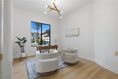 Nestled in guard-gated Eagle Rock community, this stunning home on TPC Las Vegas in Nevada - for sale on GolfHomes.com, golf home, golf lot