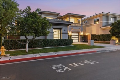 Nestled in guard-gated Eagle Rock community, this stunning home on TPC Las Vegas in Nevada - for sale on GolfHomes.com, golf home, golf lot