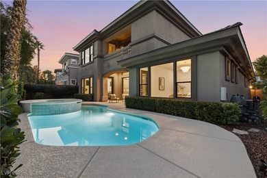 Nestled in guard-gated Eagle Rock community, this stunning home on TPC Las Vegas in Nevada - for sale on GolfHomes.com, golf home, golf lot