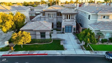 Nestled in guard-gated Eagle Rock community, this stunning home on TPC Las Vegas in Nevada - for sale on GolfHomes.com, golf home, golf lot