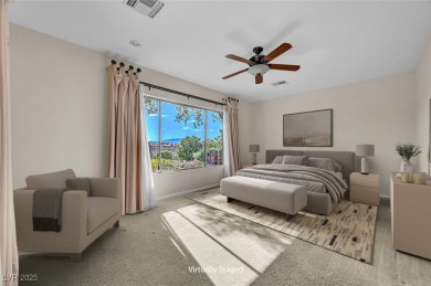 Amazing views offering city, mountain , golf course & water on Anthem Country Club in Nevada - for sale on GolfHomes.com, golf home, golf lot