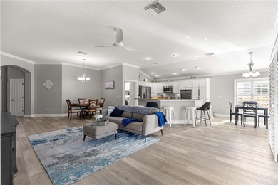 *NEW ROOF (2024)* *GOLF-CART GARAGE* * SOLAR HEATED PRIVATE on Bella Glade Country Club in Florida - for sale on GolfHomes.com, golf home, golf lot