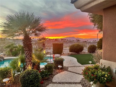 Amazing views offering city, mountain , golf course & water on Anthem Country Club in Nevada - for sale on GolfHomes.com, golf home, golf lot