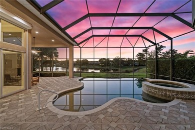 Former Toll Brothers Model Home - Belle Lago Masterpiece with on Estero Country Club in Florida - for sale on GolfHomes.com, golf home, golf lot