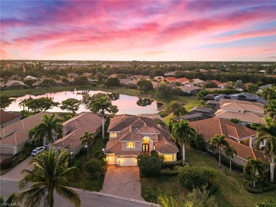 Former Toll Brothers Model Home - Belle Lago Masterpiece with on Estero Country Club in Florida - for sale on GolfHomes.com, golf home, golf lot